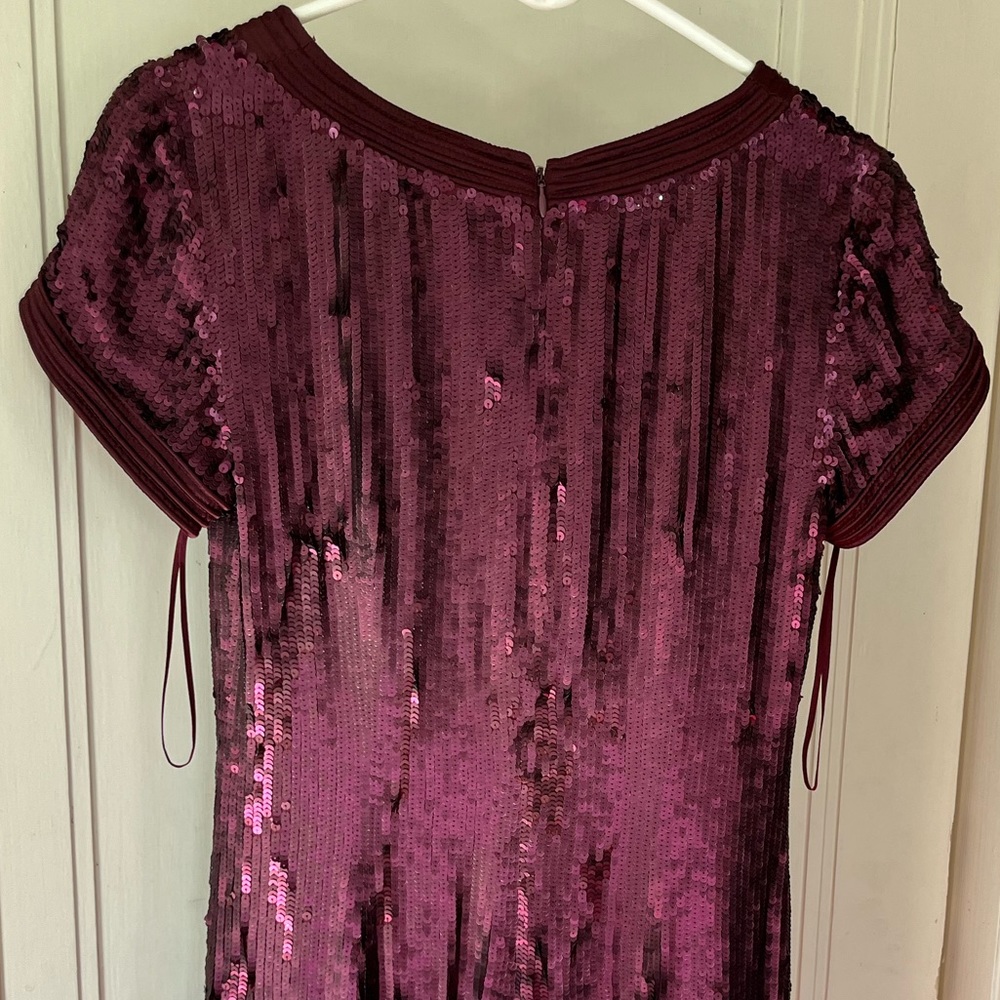 Badgley Mischa sequin shift dress purple - Picture 4 of 11